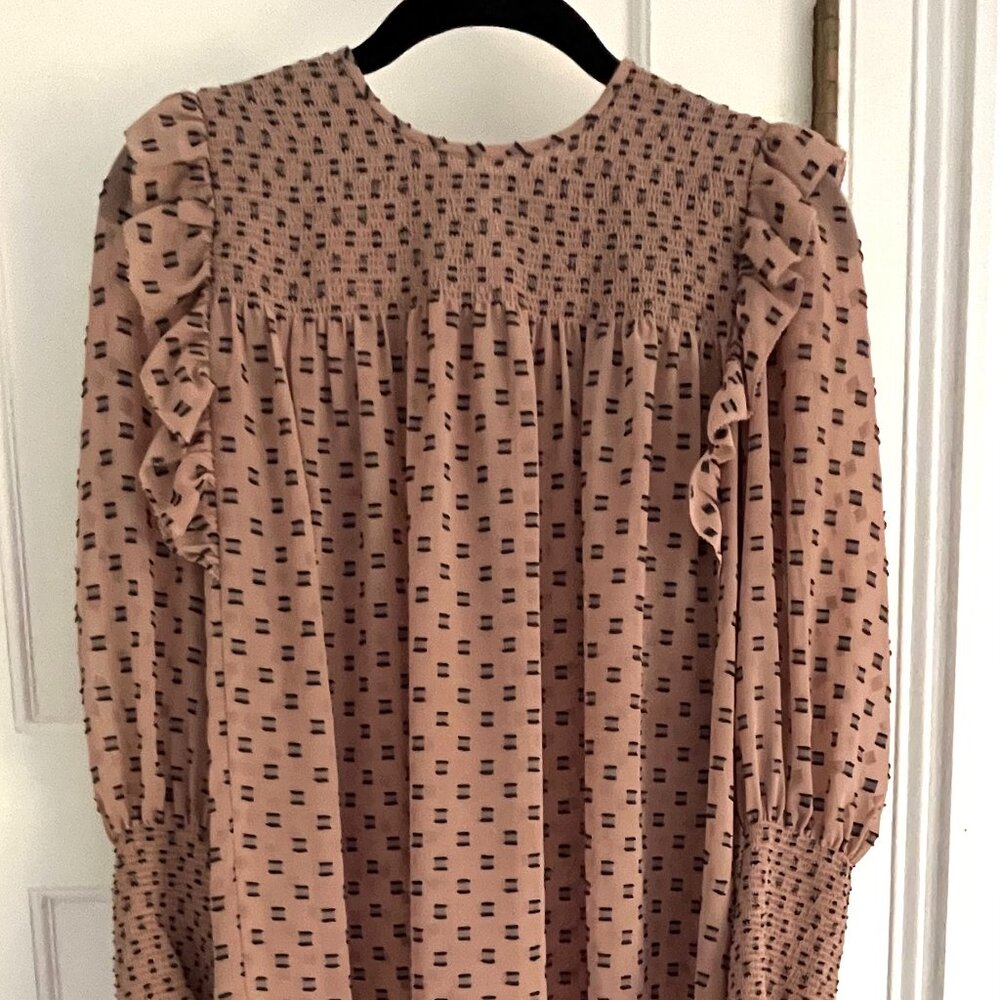 Joie Smocked Blouse